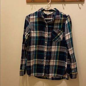 Women’s Old Navy Flannel Plaid Shirt Small